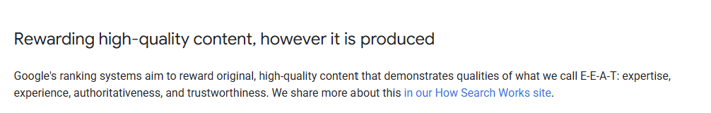 Google Content Standards